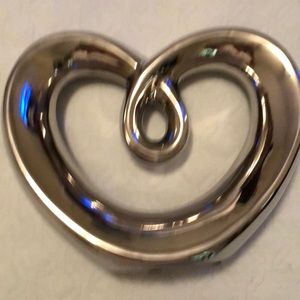 Pier one import silver heat decor never used